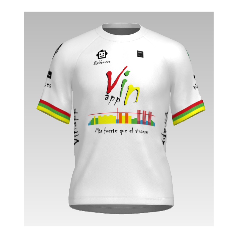 Maillot Gobik CX Pro Equipo Vinapp Blanco