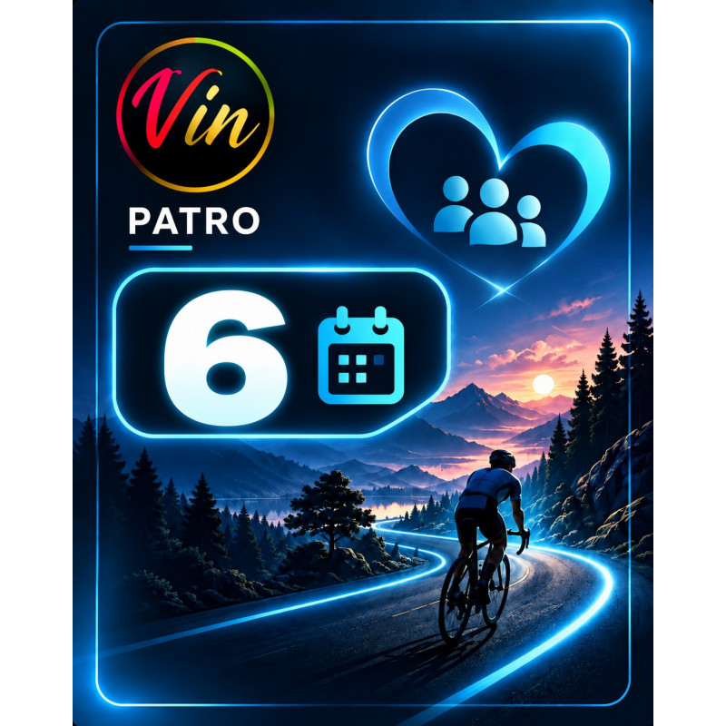 Patrocinador de Vin 6 meses